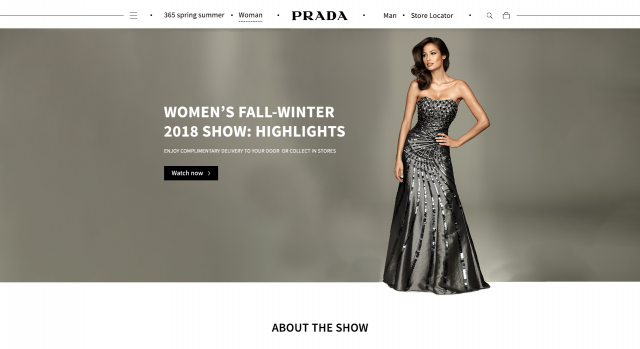 Redesign concept for PRADA