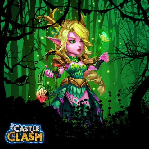 Работа для оф. группы вк мобильной игры Castle Clash