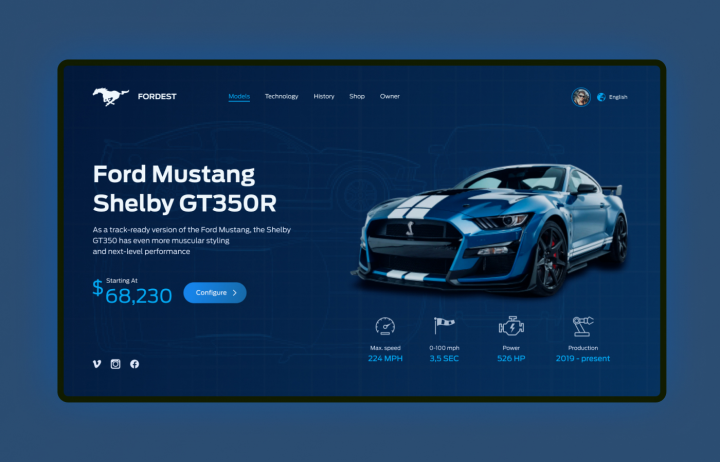 Ford Mustang GT350R