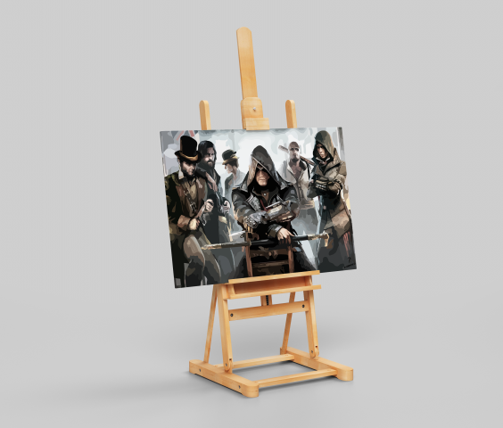 Векторная иллюстрация "Assasins Creed"
