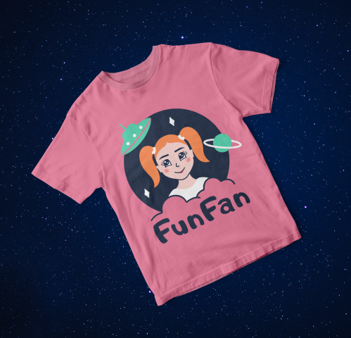 Иллюстративный логотип для детского центра