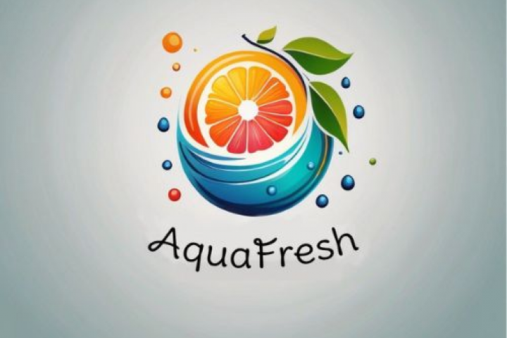Логотип для компании "AquaFresh"