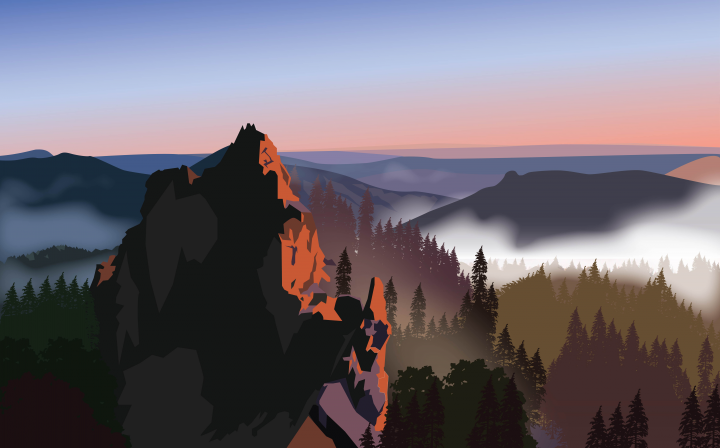 Красноярск. Заповедник Столбы. Китайская стенка