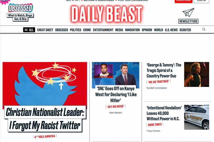 DailyBeast - американское новостное и аналитическое интернет-изд