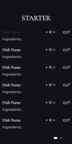 Web3 - menu block