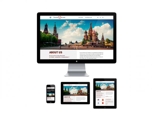 Сайт услуг для туристов