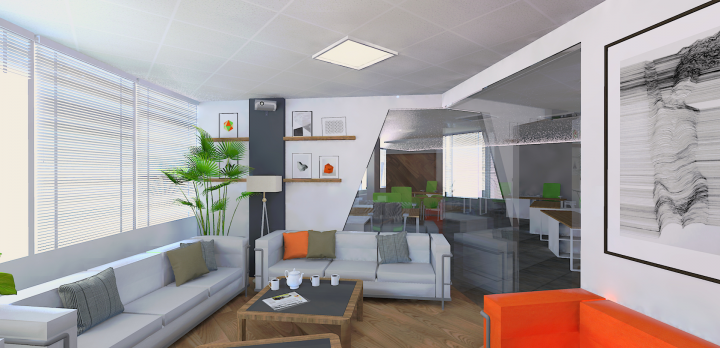 Интерьер офисного пространства