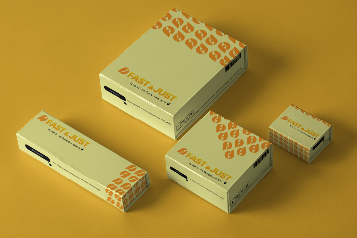 Дизайн фирменной упаковки для интернет-магазина косметики