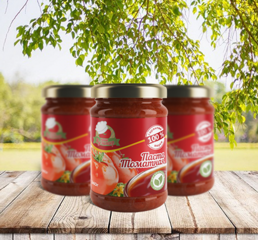 Этикетка "Наш кулинар"