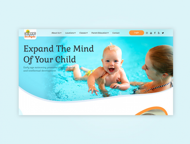 Школа плавания для детей