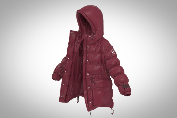 Куртка Adidas по фотографии заказчика Clo3D