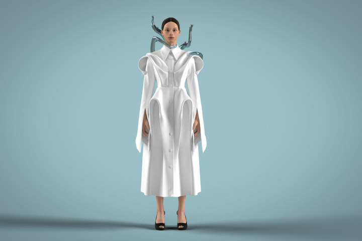 Визуализация одежды в Clo 3d высокого качества
