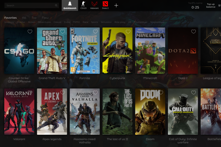 Дизайн веб-приложения для управления компьютерными клубами