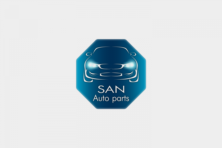 Логотип "SanAutoParts".