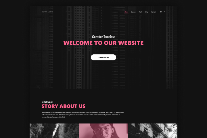 Landing page Design