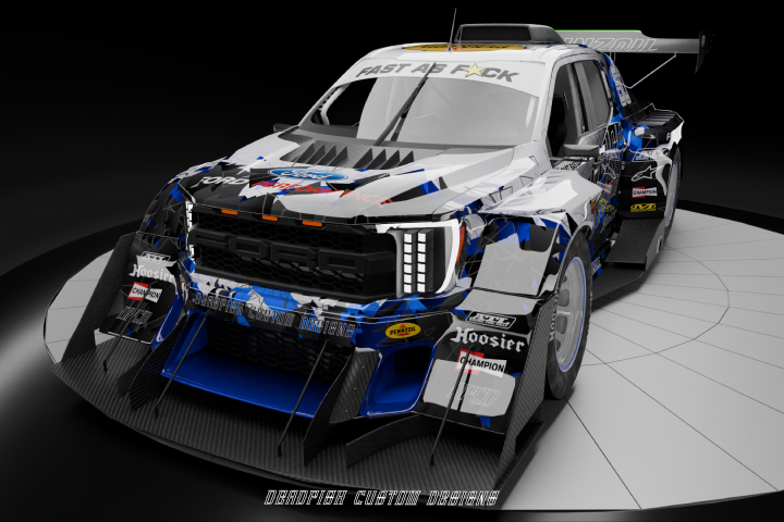 2022 Ford F150 Raptor "THE TIME CATCHER" Hillclimb Concept