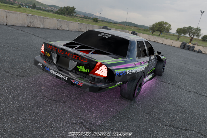 2005 Ford Crown Victoria "THE MAD CROWN" Drift Car Concept.