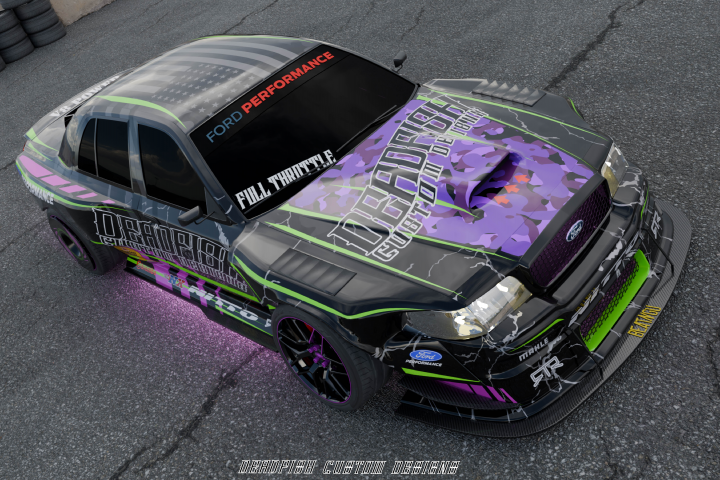 2005 Ford Crown Victoria "THE MAD CROWN" Drift Car Concept.
