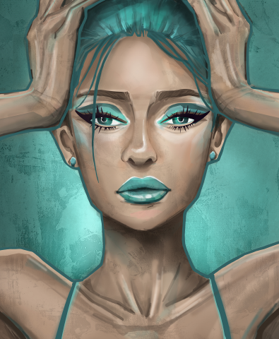 Turquoise Girl