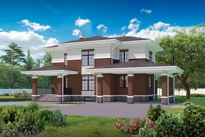 Частный 2-х этажный дом