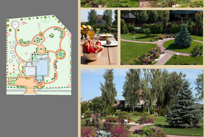 Дизайн Фасада и летней террасы частного дома, КП "Павлово-2"