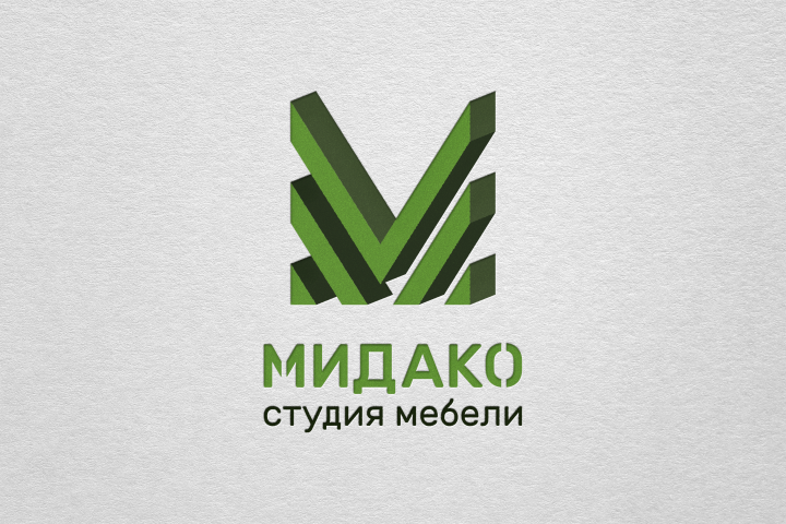 Разработка дизайна логотипа мебельной компании.