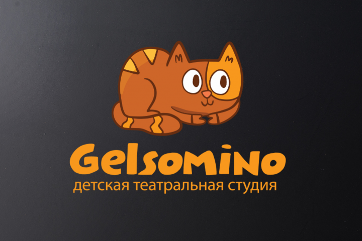 Логотип детской театральной студии.