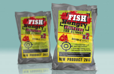 разработка этикетки FishHungry