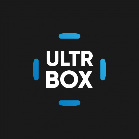Логотип для 4К TV-приставки ULTRBOX