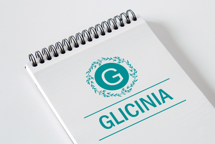 Логотип гостиницы "Glicinia"