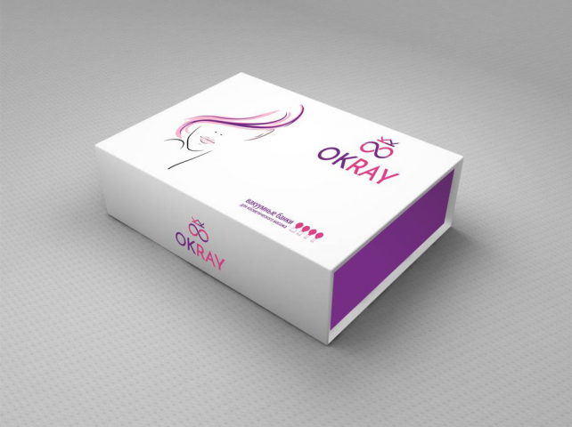Коробка и логотип OKRAY