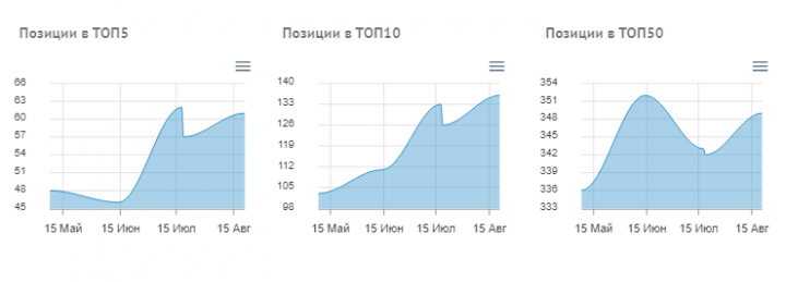 увеличение органического трафика на сайт салона красоты