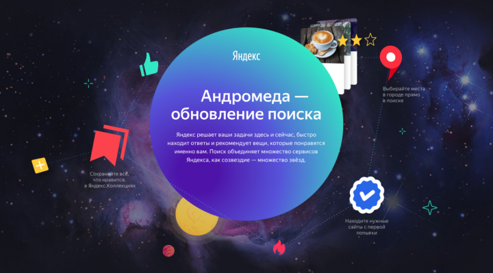 Что из себя представляет новый алгоритм Яндекса «Андромеда»