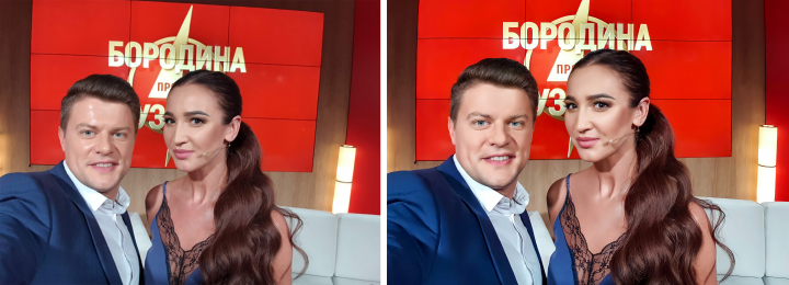 Ретушь для Ивана Светлого и Ольги Бузовой