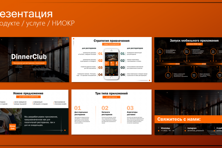 Презентация продукта/услуги