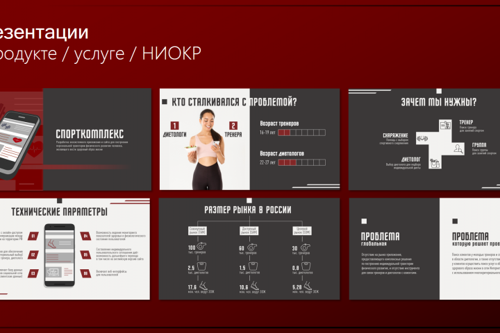 Презентация мобильного приложения (НИОКР)