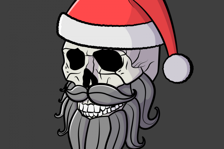 Череп Санты
