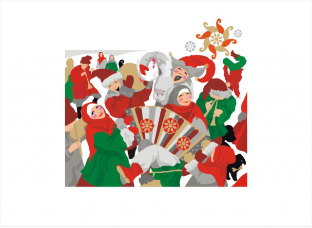календарь на 2015г (год козла)