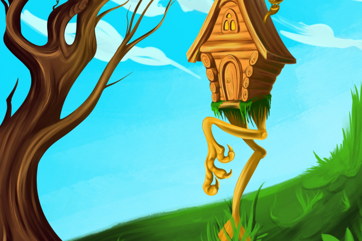 Изба на курьих ножках