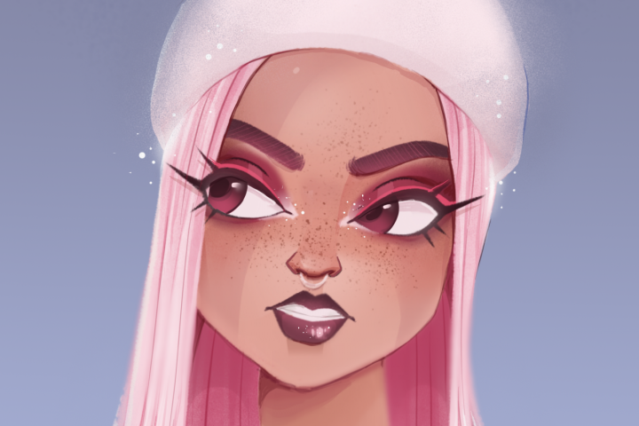 pink