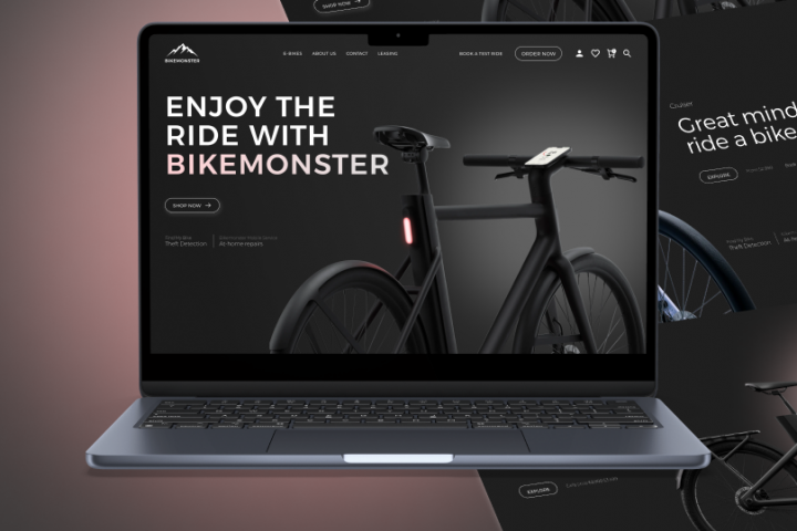 Интернет-магазин велосипедов BIKEMONSTER