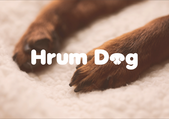 Брендинг домашних лакомств для собак "Hrum Dog"