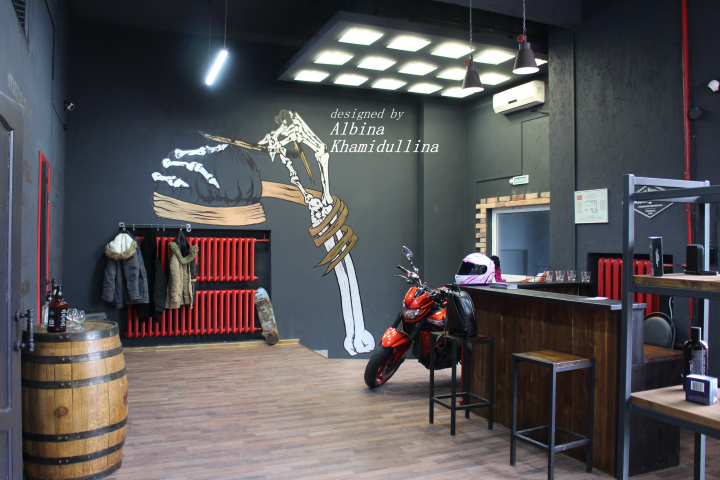 Фото реализации барбершопа HyperBarber(г.Москва)