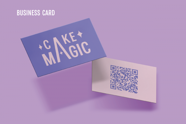 CAKE MAGIC BRAND фирменный стиль для самозанятого кондитера