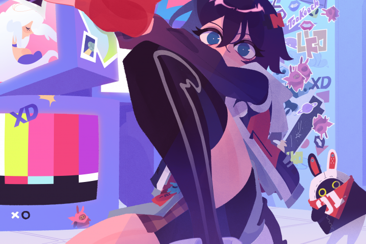 Иллюстрация для игры "Zenless Zone Zero"