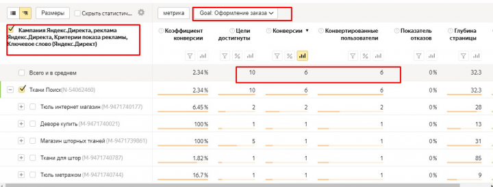 Настройка РК для торгового дома DT Home Collection