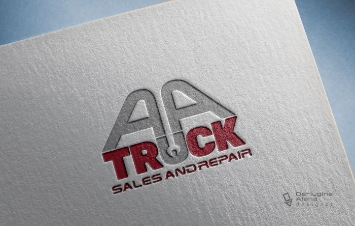 логотип для A&A Truck Sales & Repair