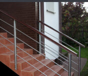 Главная страница сайта перил и ограждений из нержавейки