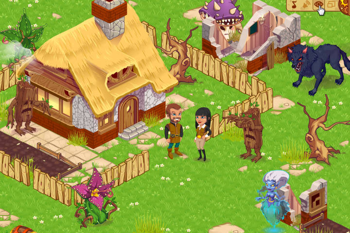 Game ART + UI | The Shelter House
