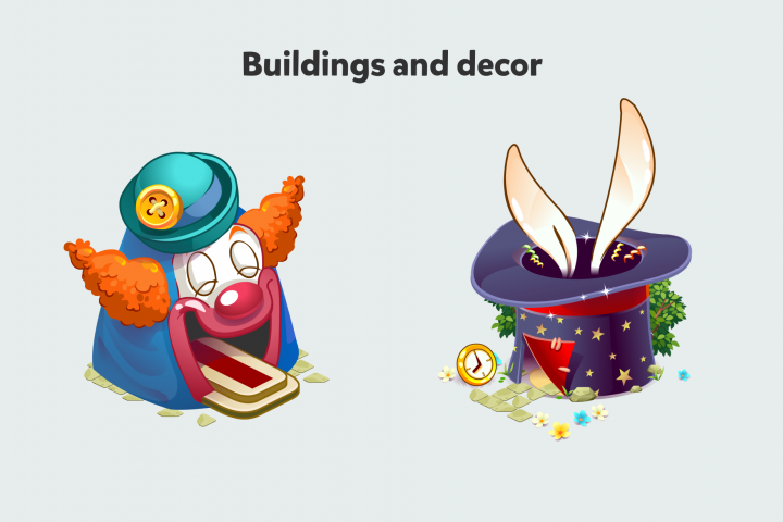 Game ART + UI | Philip's Dream Park